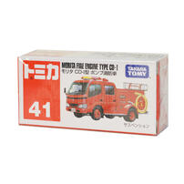 Tomica多美 No﹒41 MORITA紅色消防車