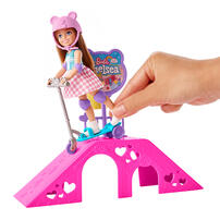 Barbie芭比 小凱莉滑板公園溜狗組合