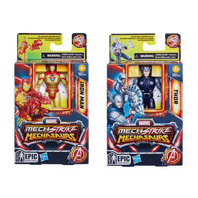 Marvel Mech Strike Mechasaurs 4-Inch Action Figures - Assorted