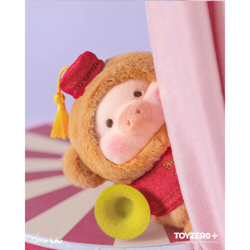 LuLu the Piggy 罐頭豬 繽紛樂園 - 淘氣猴子Lu毛絨掛件