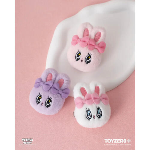 Esther Bunny艾絲樂小兔 Lavender Bunny毛絨髮夾