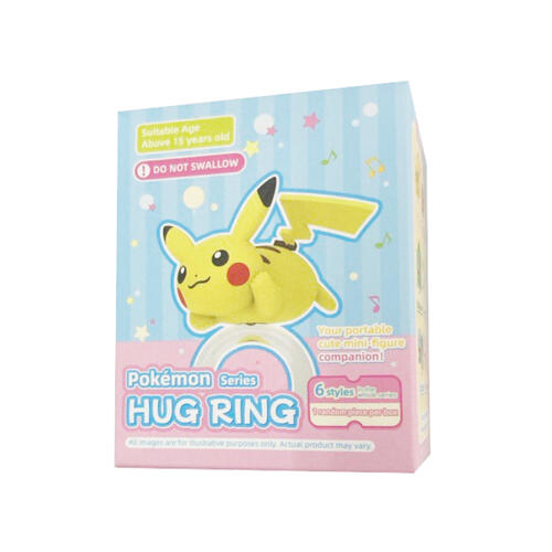 Pokemon寶可夢 系列抱抱指環- 隨機發貨