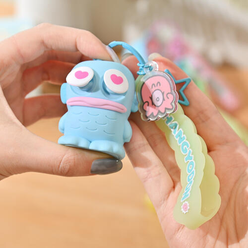 Sanrio三麗鷗 人魚漢頓捏捏樂吊飾-隨機發貨