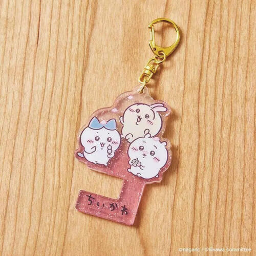 Chiikawa 吉伊卡哇-壓克力手機架吊飾- 隨機發貨