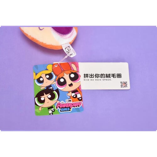 飛天小女警頭型吊飾3吋-隨機發售