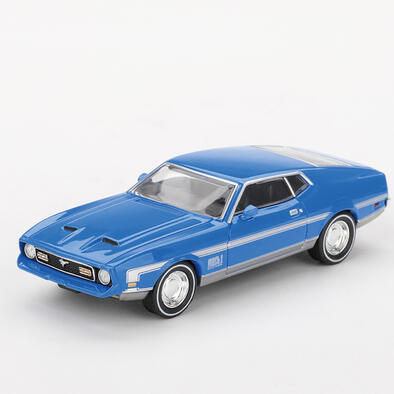MINIGT	Ford Mustang Mach 1 Grabber Blue 合金車1138