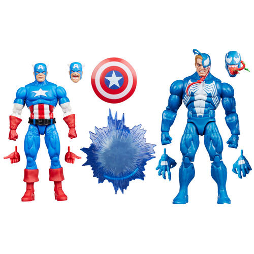 Marvel漫威 傳奇系列 美國隊長 vs 毒液