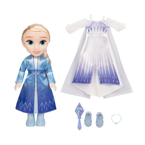 Disney Princess & Frozen Full Fashion Value Large Doll Elsa with Additional Fashion & Accessories