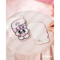 Esther Bunny艾絲樂小兔 - 毛絨明信片Ribbon Bunny