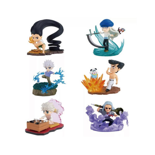 Re-ment HxH Desktop 4 Box  - Assorted