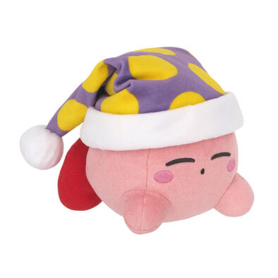 Nintendo任天堂 睡覺卡比絨毛娃娃-星之卡比/ALL STAR COLLECTION