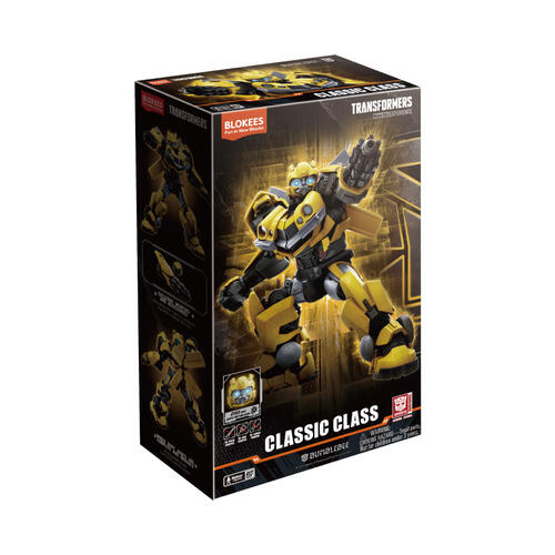 Transformers 變形金剛 - 可動積木人超越版-大黃蜂