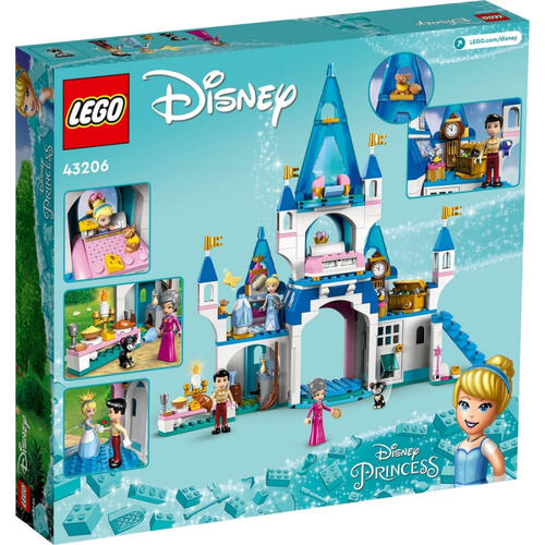 LEGO樂高迪士尼公主系列 Cinderella 和 Prince Charming 的城堡 43206