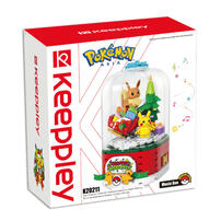 Qman Keeppley Pokemon寶可夢歡樂聖誕音樂盒 