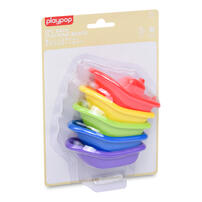 playpop 5件套浴室堆疊船