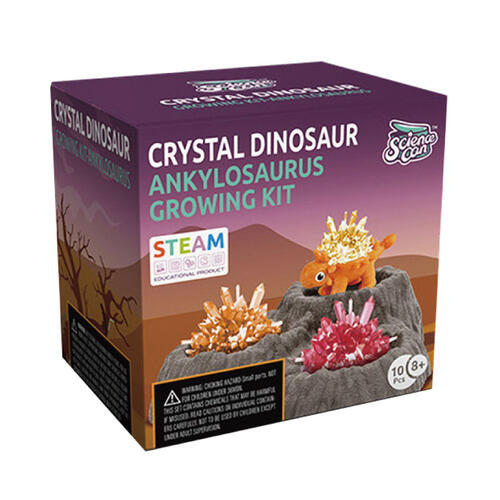 Top Brigh STEAM Toys: Growth Crystal Dinosaur (Orange)
