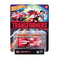 TRANSFORMERS COLLAB HOT WHEELS TWIN MILL 2