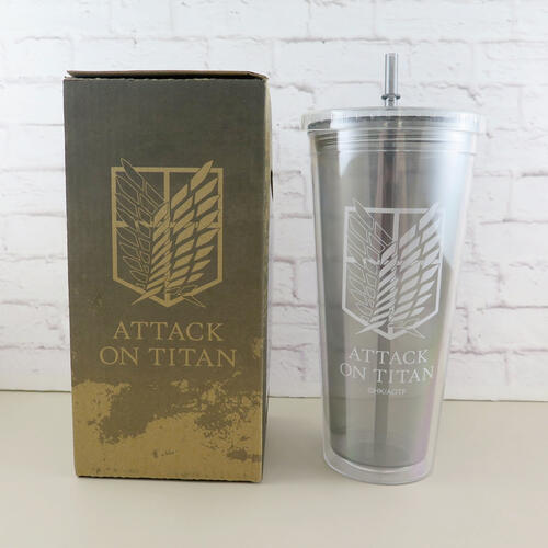 Attack on Titan Cold Drink Cup Black