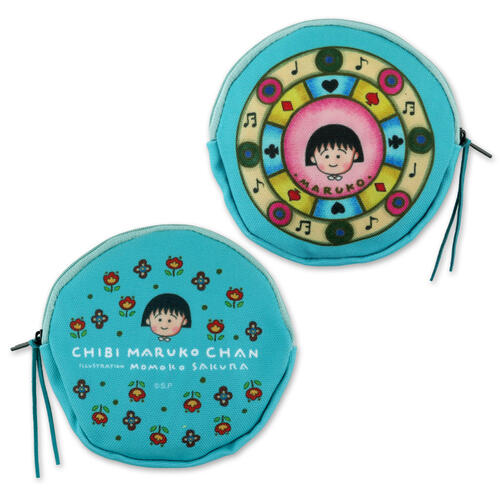 Chibi Maruko 櫻桃小丸子 造型零錢包-音符