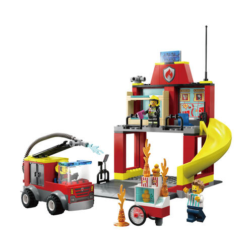 LEGO樂高 City系列 消防局和消防車 60375