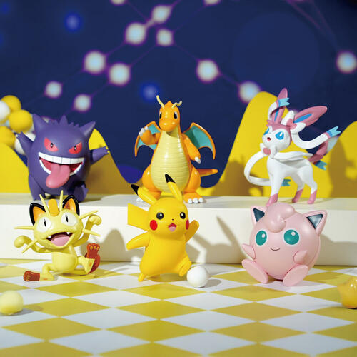 Pokemon 精靈寶可夢-開心派對系列公仔-皮卡丘