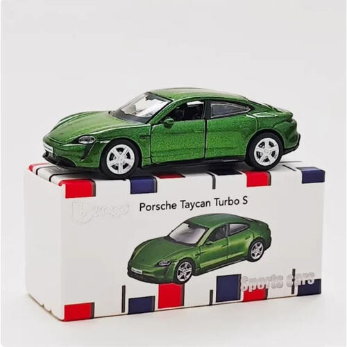 Bburago比美高 1:64合金車Porsche Taycan Turbo S