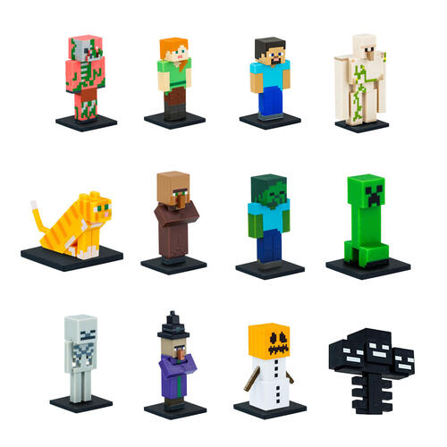 Minecraft創世神 3D公仔盲包- 隨機發貨