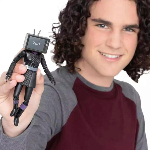 Skibidi Toilet 馬桶人-女電視人6吋可動公仔