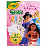 Crayola繪兒樂 迪士尼公主貼紙著色組