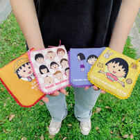 Chibi Maruko 櫻桃小丸子 零錢包-小丸子學生