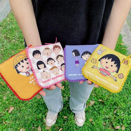 Chibi Maruko 櫻桃小丸子 零錢包-小丸子學生