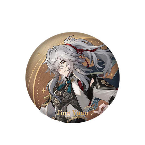 Honkai: Star Rail Interstellar Journey Tinplate Badge Jingyuan