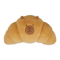 TUNTUNZAI卡皮巴拉	豚豚崽烘焙坊-牛角包抱枕50cm