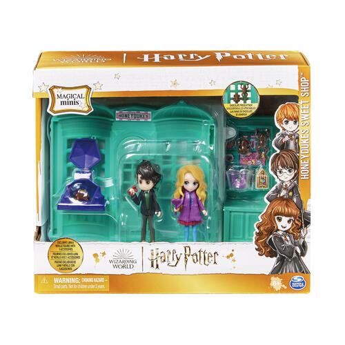 Harry Potter Small Doll Location Honeyduke's Playset (Neville and Luna)