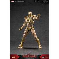 ZD Toys MARVEL IRON MAN 中動 鋼鐵人 Mark 21 金霸王 7吋可動人偶