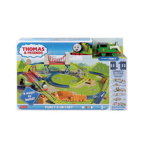 Thomas & Friends Track Master Percy 6 In 1 Playset Refresh