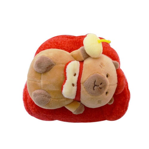 TUNTUNZAI卡皮巴拉	豚豚崽豚個好運-蘋果沙發公仔