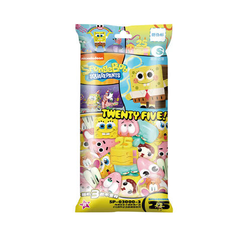 Spongebob海綿寶寶 30周年紀念萌粒系列-隨機發貨