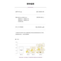 MC HUGS 星星包大象18CM
