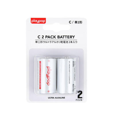 playpop 電池 C 2粒裝