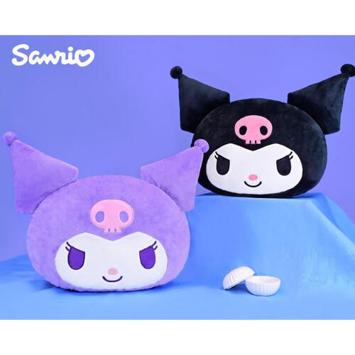 SANRIO 酷洛米頭型抱枕 12吋- 隨機發貨