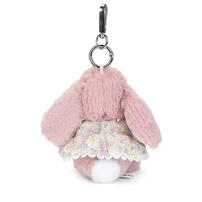 MC HUGS 洋裝粉兔吊飾