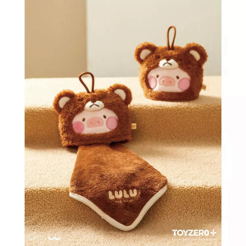 LuLu the Piggy Costume Series - Fluffy Hand-towel (Bear)