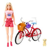 Barbie芭比寵物自行車組