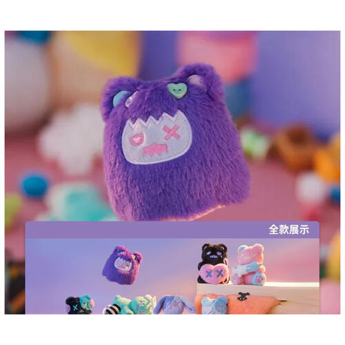 Finding Unicorn	ShinWoo-熊熊診療所系列毛絨端盒- 隨機發貨