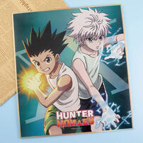 HUNTER &times; HUNTER獵人-簽名板雷射色紙-小傑奇犽