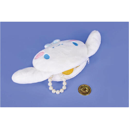 SANRIO HEAD POUCH CINNOMOROLL 6"