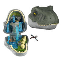 jurassicworld 侏羅紀世界電影系列-微型恐龍世界-隨機出貨