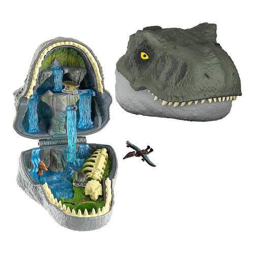 jurassicworld 侏羅紀世界電影系列-微型恐龍世界-隨機出貨