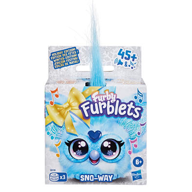 Furby 菲比小精靈 迷你電子絨毛玩偶  節日版